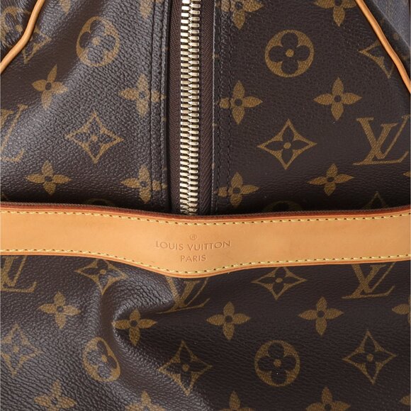 Louis Vuitton Carryall Monogram Boston Bag M40074 Brown Canvas - Picture 7 of 12